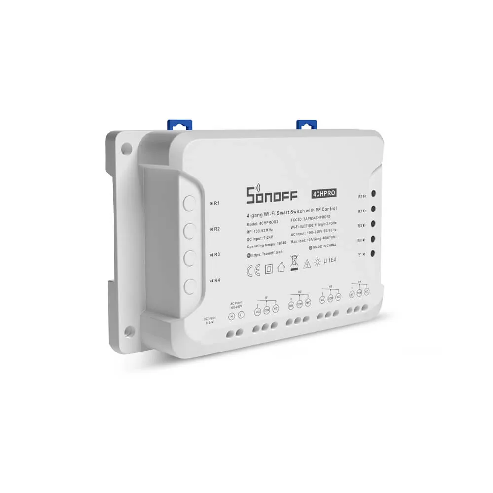 Sonoff 4CHR3 PRO 4 Kanallı Akıllı WiFi Röle — görsel 2