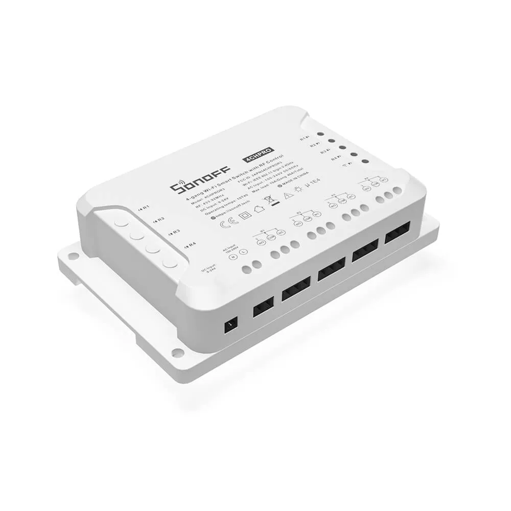 Sonoff 4CHR3 PRO 4 Kanallı Akıllı WiFi Röle — görsel 4