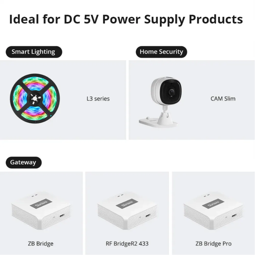 Sonoff 5V 2A Usb Adaptör — görsel 2