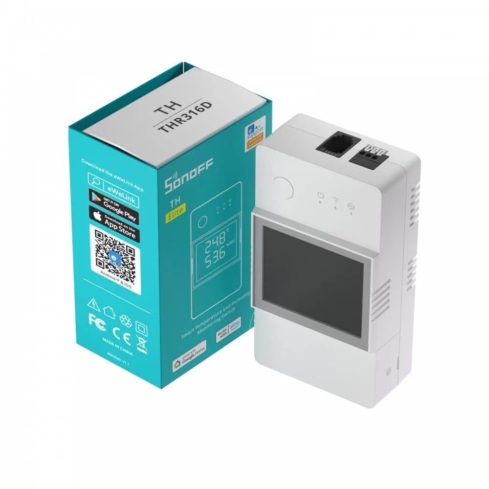 sonoff-th-r3-elite-16-ah-akilli-sensor-rolesi-1000x1000 Sonoff TH 16 Elite R3 – Ekranlı Sensör Girişli WiFi Röle