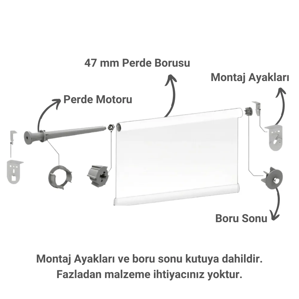 Stor Perde Motoru – Akıllı Ev Uyumlu — görsel 4