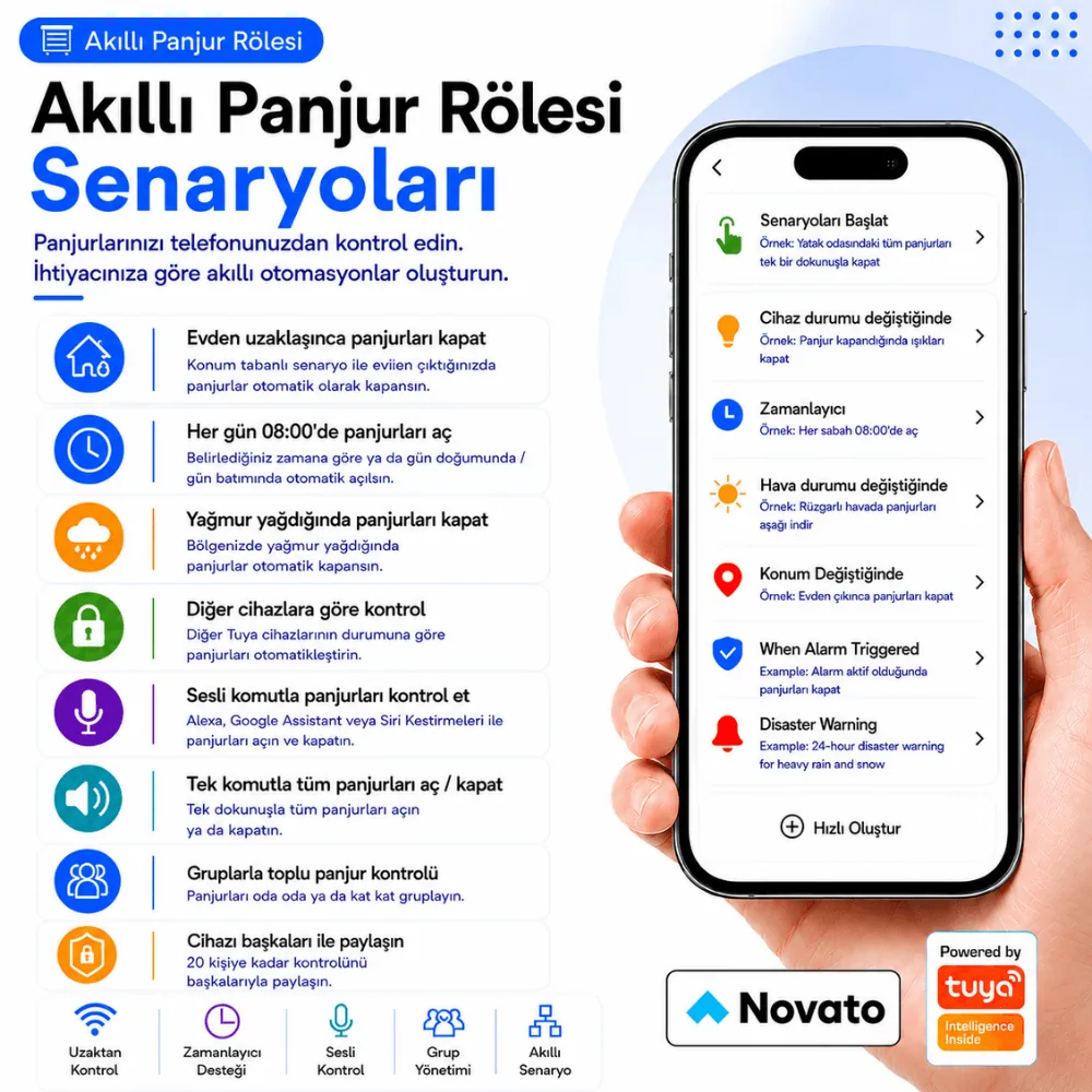 WiFi Perde Panjur Motor Rölesi — görsel 5