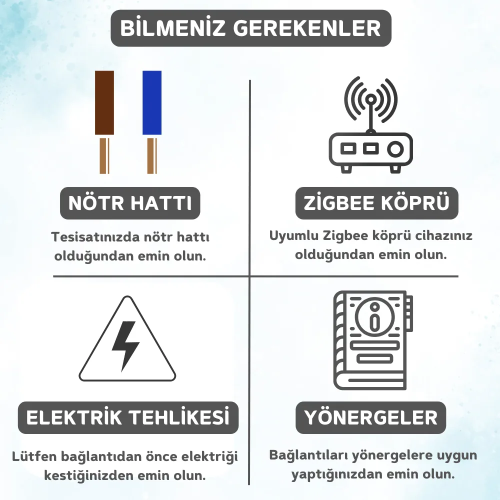 Zigbee AC DC Kuru Kontak Röle — görsel 2