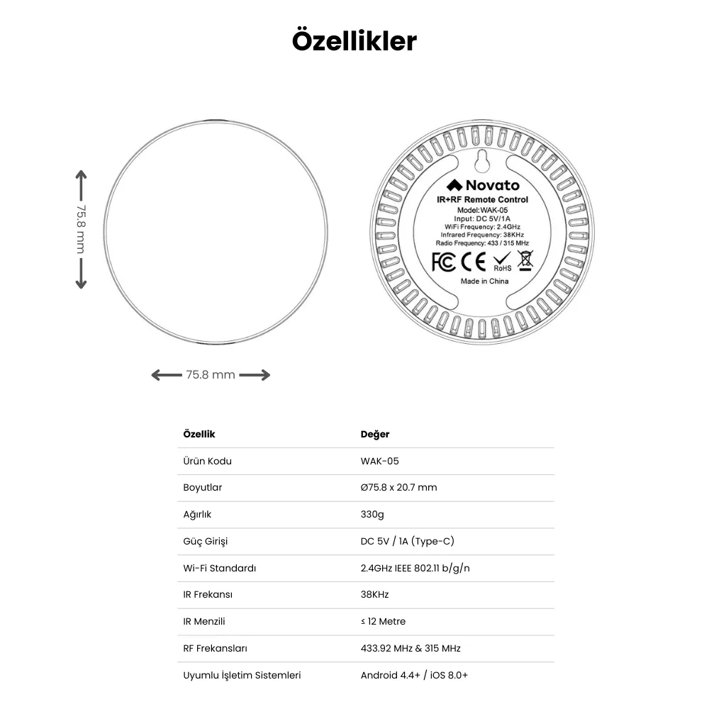 WiFi IR + RF Kumanda — görsel 3