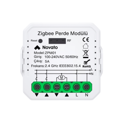 Zigbee Perde Panjur Motor Rölesi