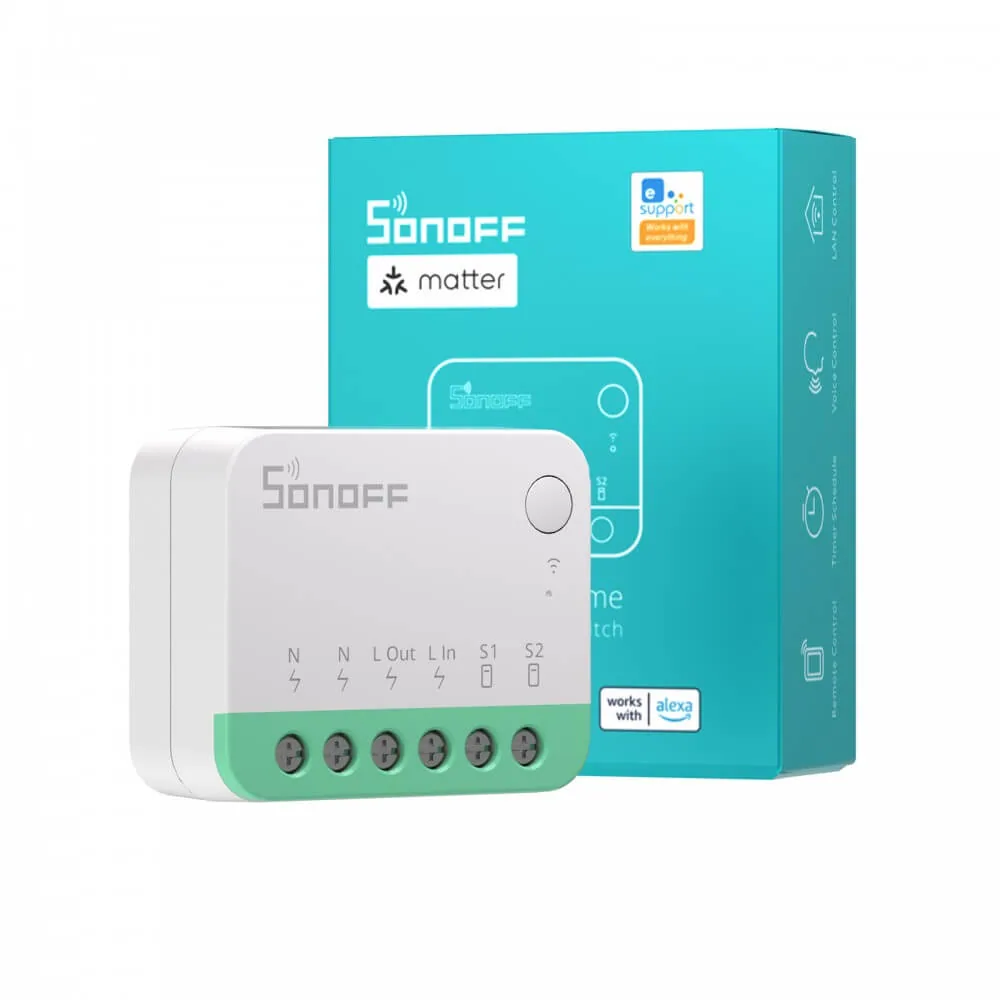 matter-role-sonoff Sonoff R4M Matter Over WiFi Mini Röle