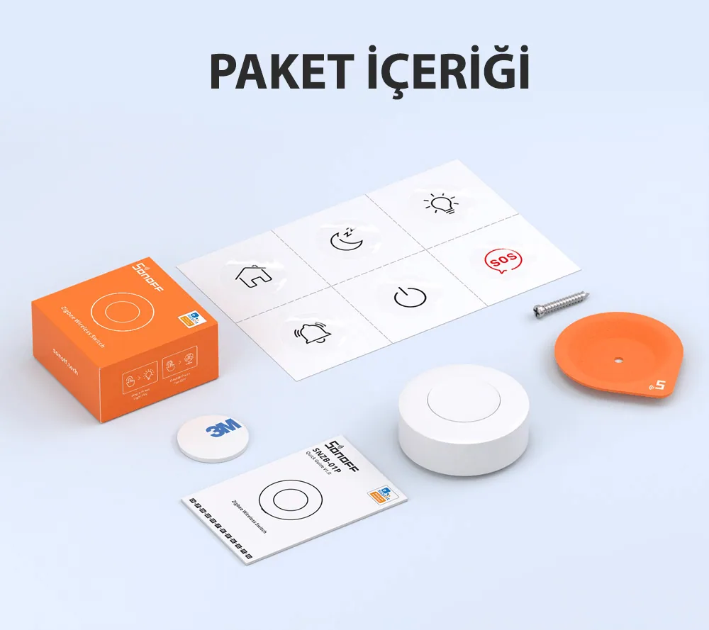 Sonoff SNZB-01P Zigbee Senaryo Düğmesi — görsel 4