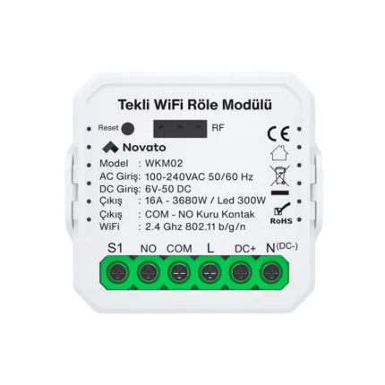 WiFi AC DC Kuru Kontak Röle