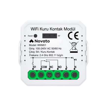 WiFi Kuru Kontak Röle