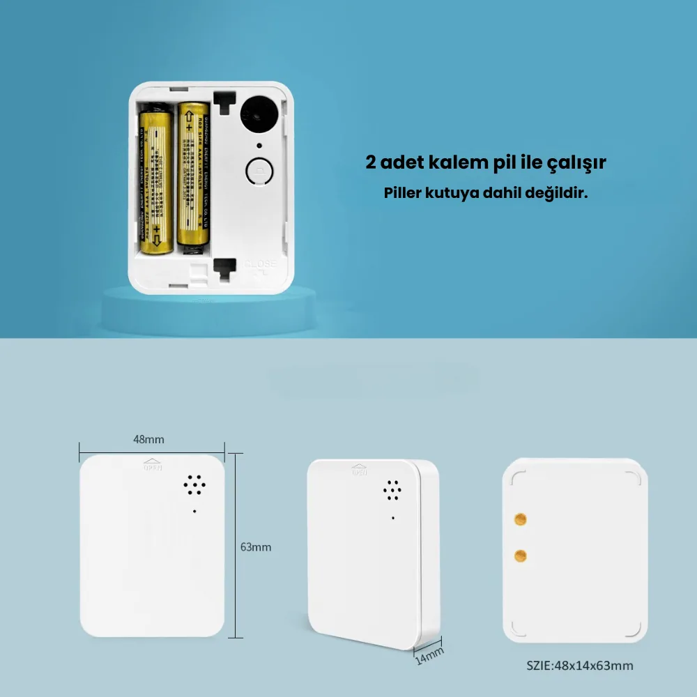 Zigbee Su Baskını Sensörü ( Ekonomik Model ) — görsel 4