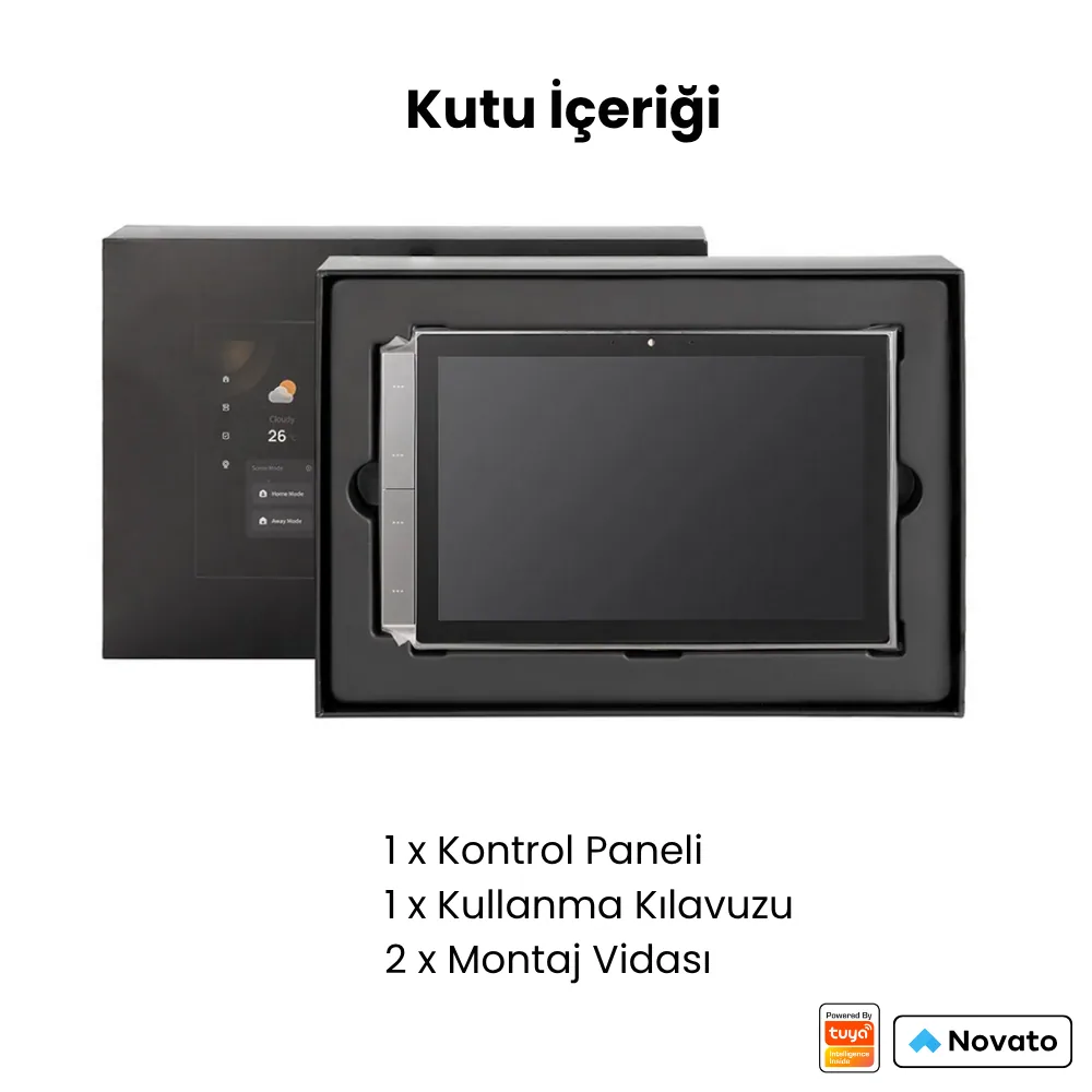 Tuya Uyumlu 10.1 inç Akıllı Ev Kontrol Paneli — görsel 5