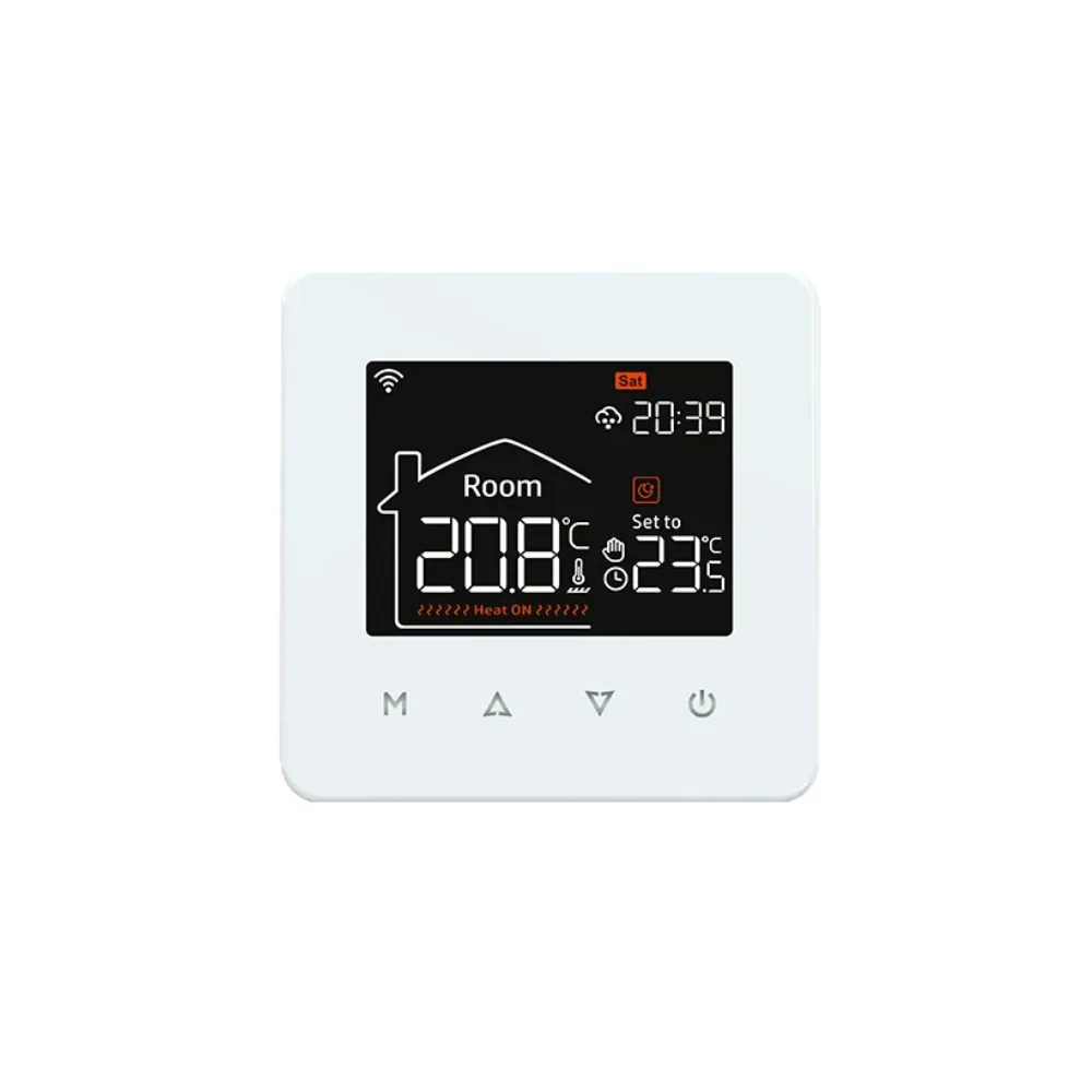 tuya termostat wifi beyaz smart