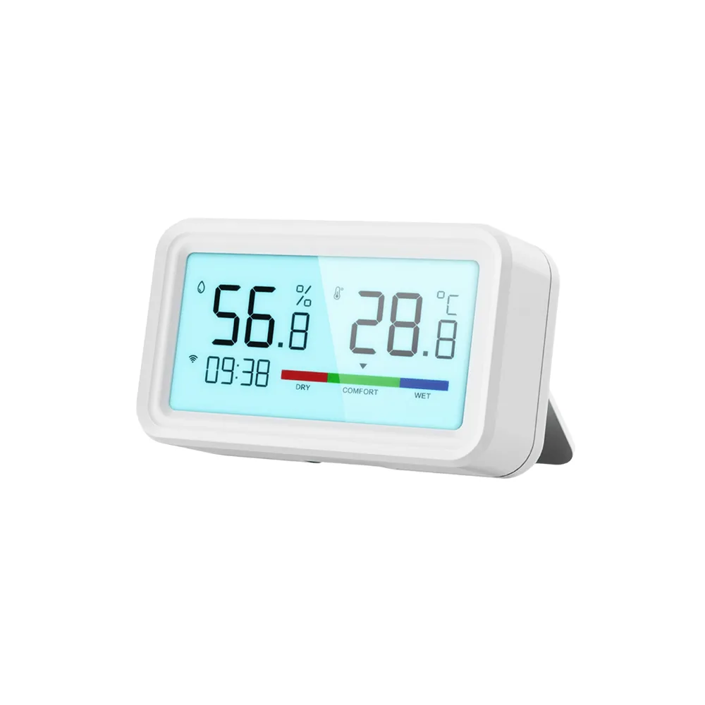 wifi-sicaklik-sensoru-tuya-smart-life WiFi LCD Ekranlı Sıcaklık ve Nem Sensörü