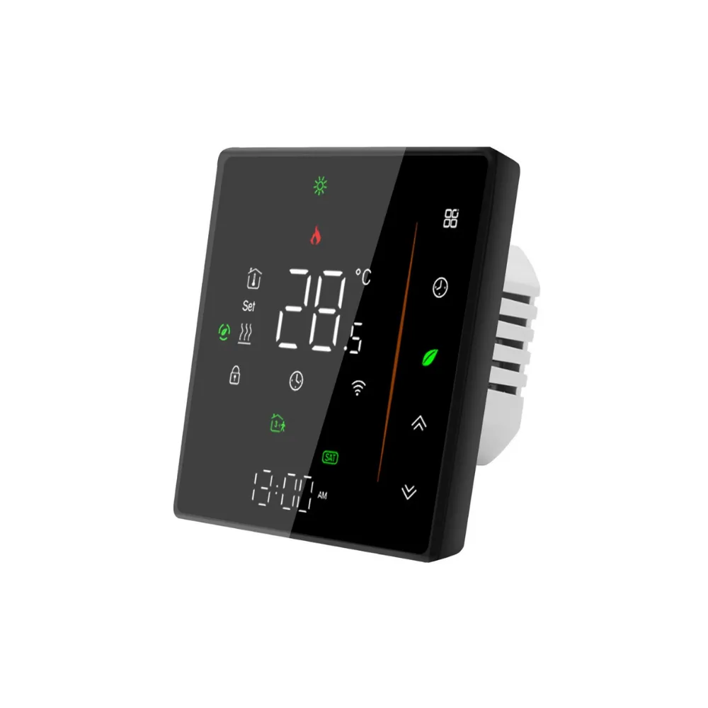 Kablolu LCD Ekranlı Zigbee Oda Termostatı — görsel 2