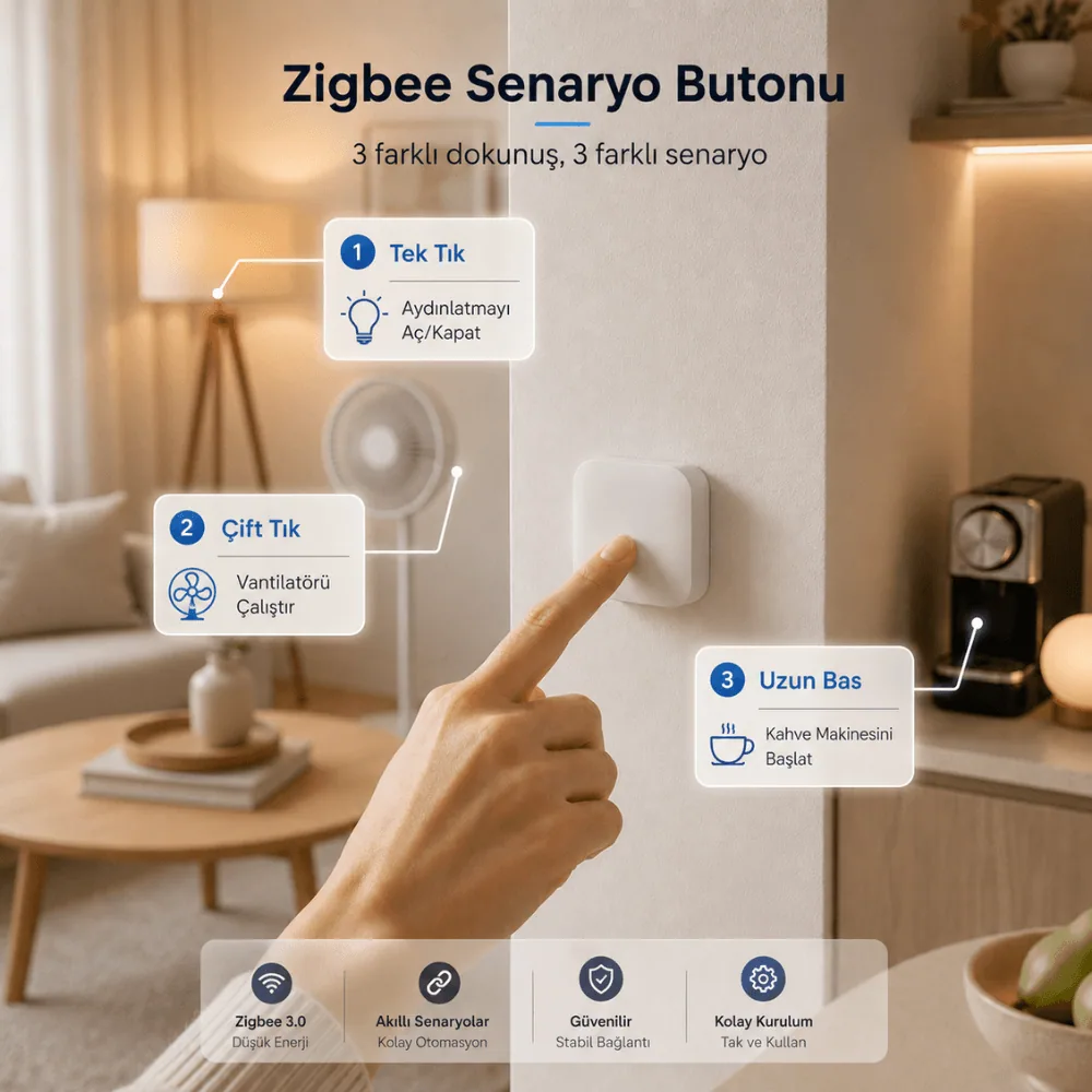 Zigbee Senaryo Düğmesi — görsel 3