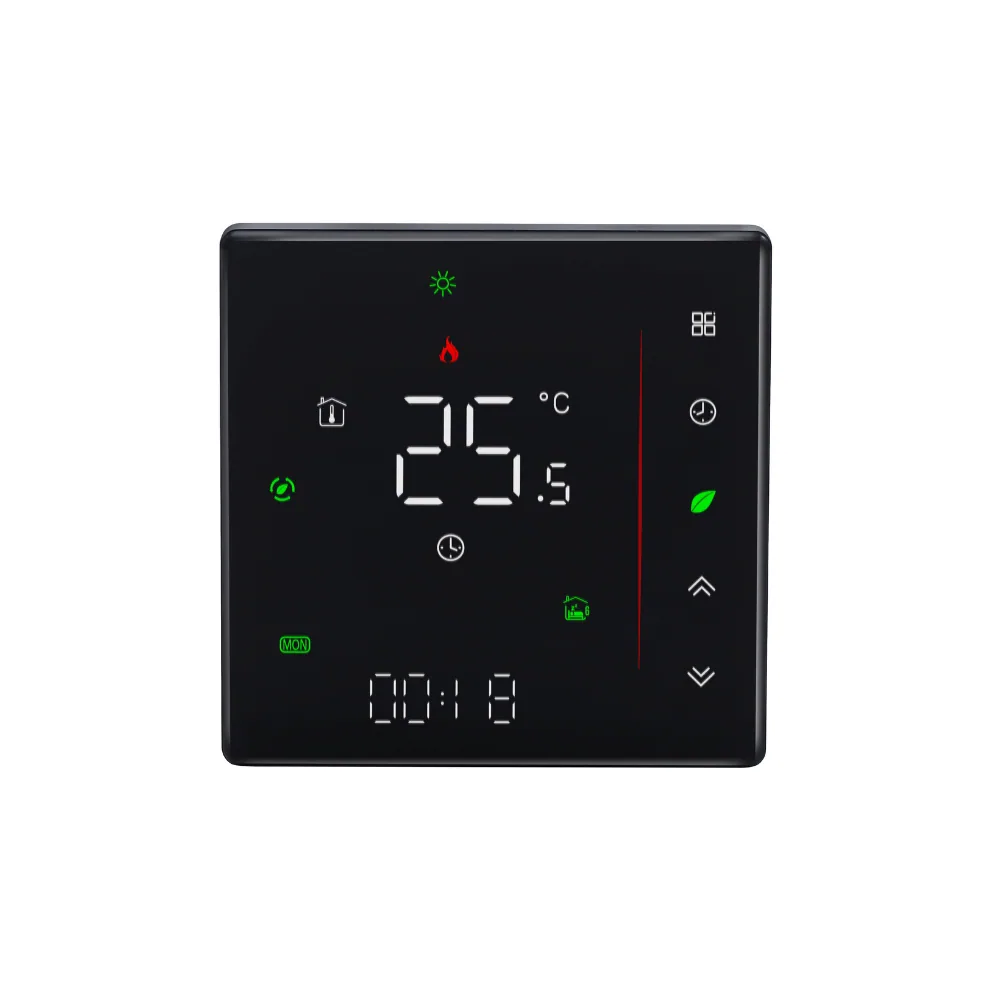 zigbee-termostat-novato-tuya-kablolu Kablolu LCD Ekranlı Zigbee Oda Termostatı