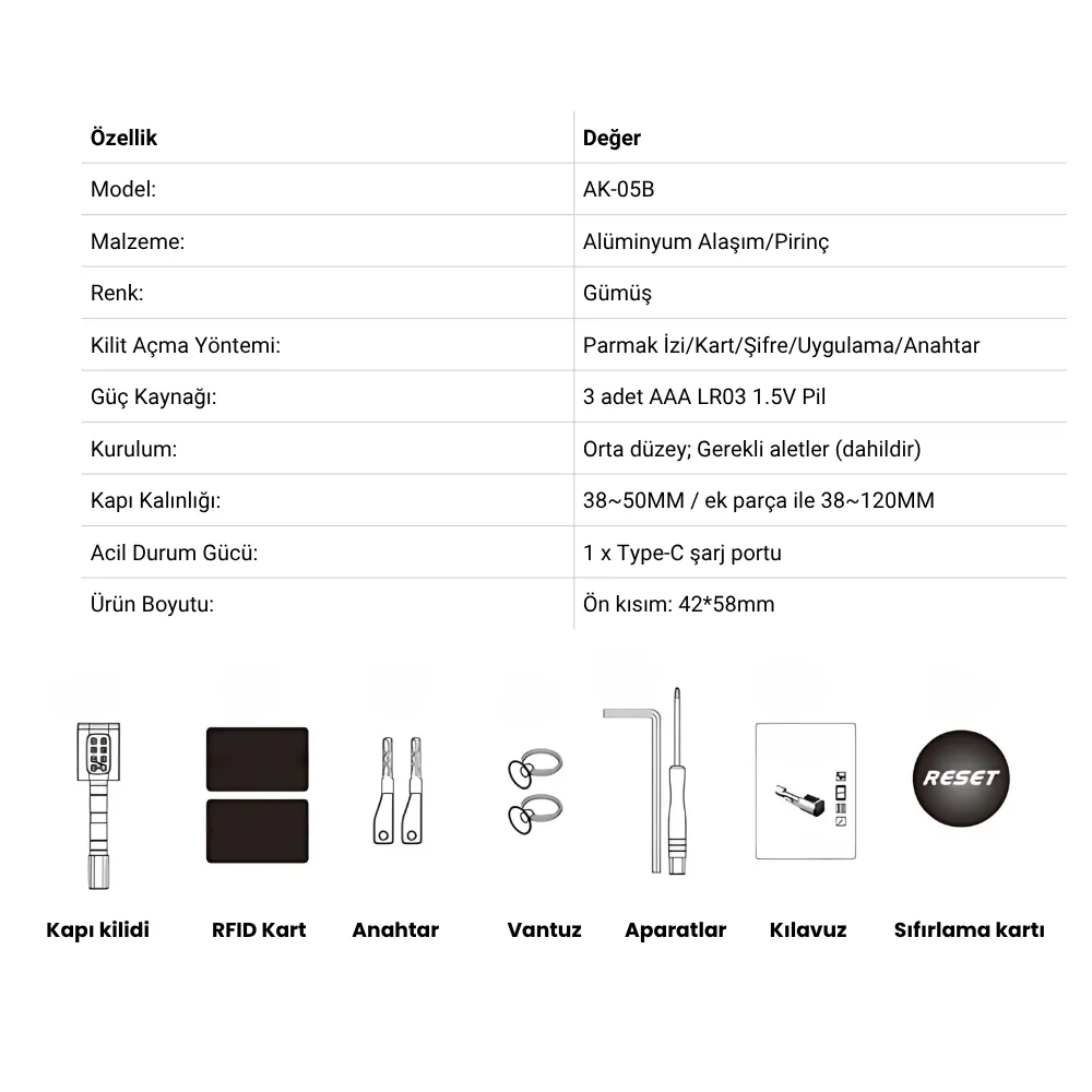 Bluetooth Akıllı Barel Kilit — görsel 7