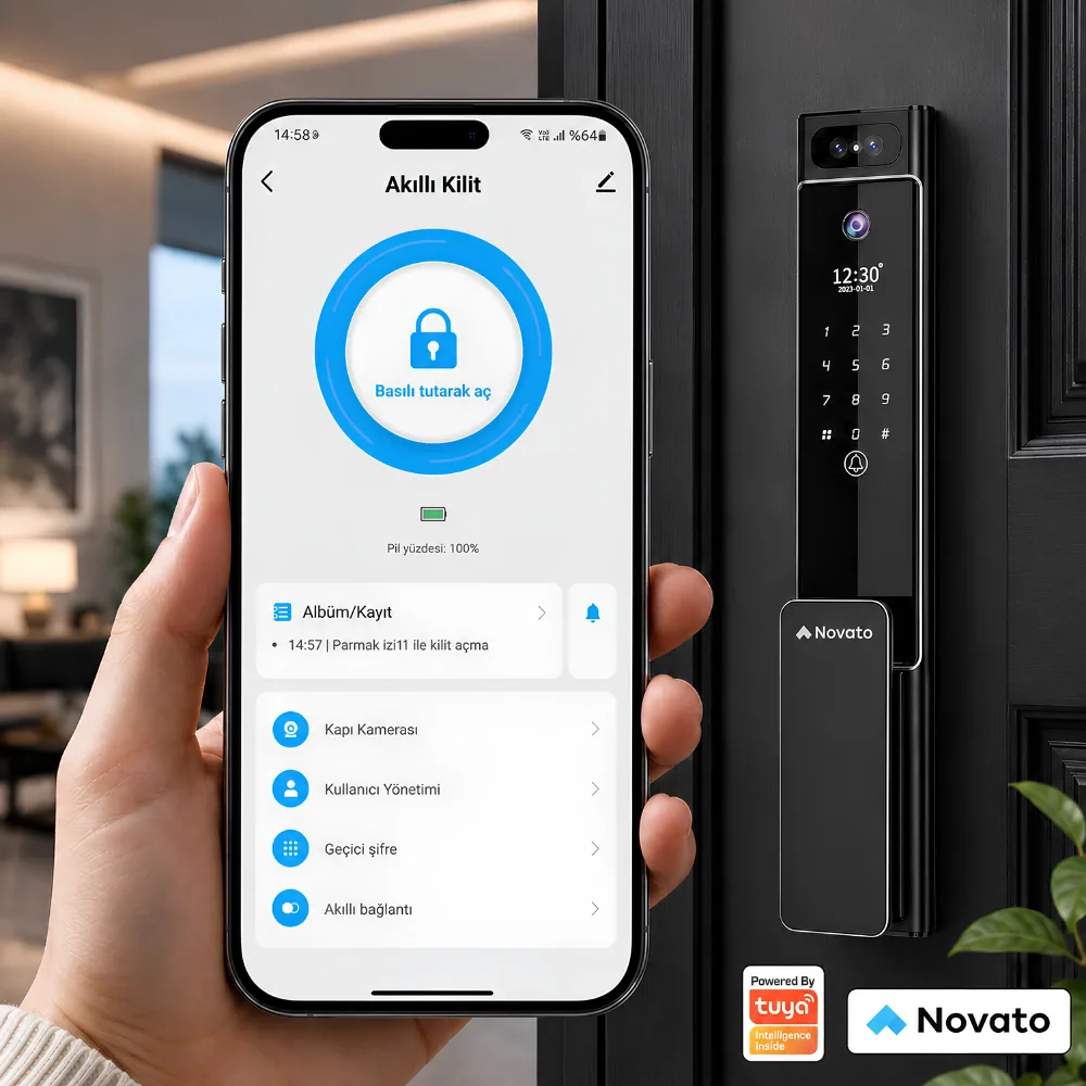 wifi kilit novato smart