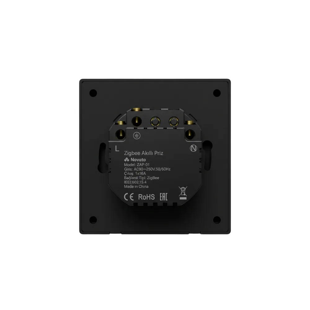 Zigbee Sıva Altı Güç Ölçerli Anahtar Priz — görsel 2