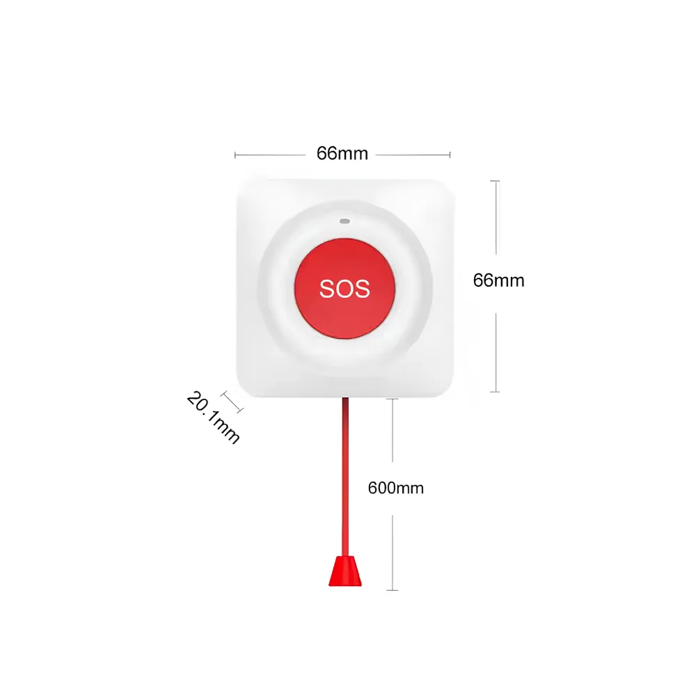 Zigbee Çekmeli İpli Sos Alarm Düğmesi — görsel 2