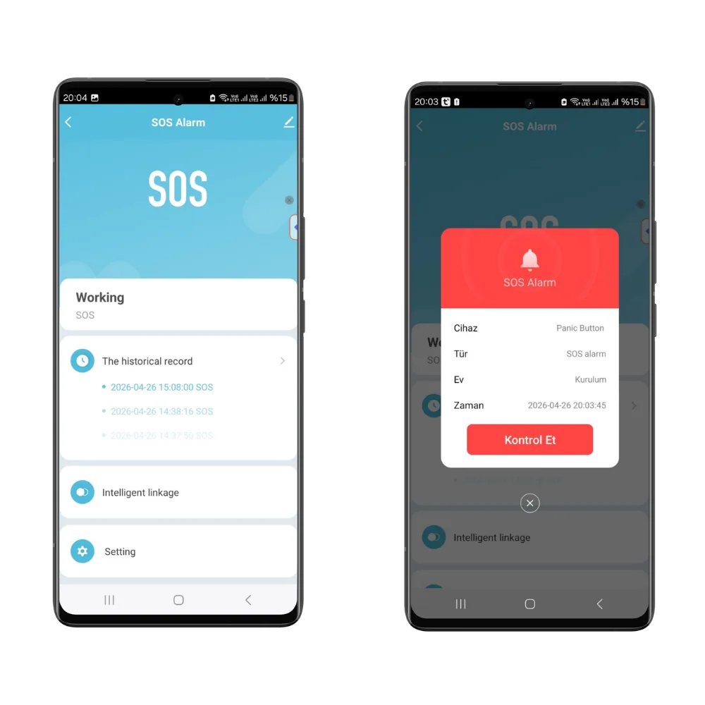 Zigbee Çekmeli İpli Sos Alarm Düğmesi — görsel 4