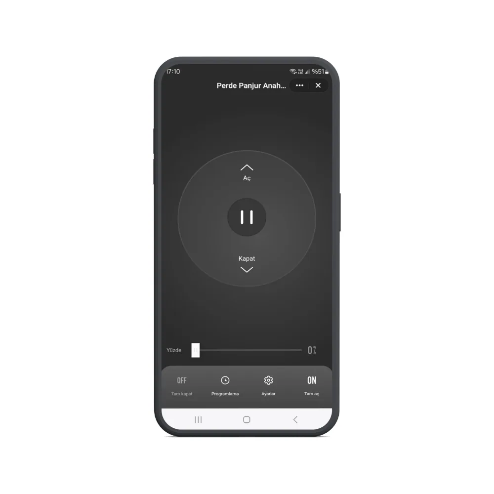 WiFi + RF Perde Panjur Mekanik Tuşlu Akıllı Duvar Anahtarı — görsel 5