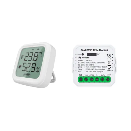 wifi kablosuz termostat seti