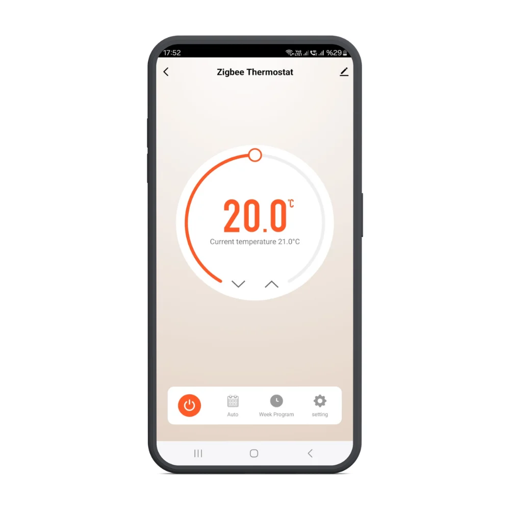 zigbee termosta tuya
